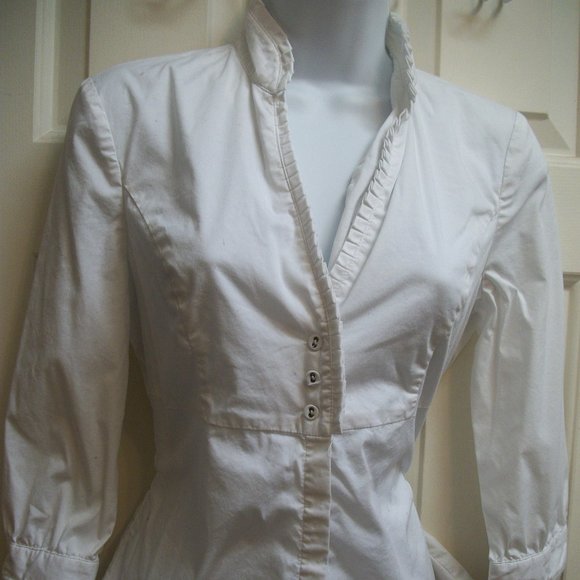 Mexx White Blouse size 36 (equals 6)